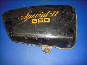 1979 Yamaha XS650 Special II XS 650 RIGHT Side Cover Body Cover used SC-431 (l-top)