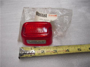 434-84521 REAR LENS TAIL LIGHT NOS YAMAHA 1979-81 TT250 TT500 MX175 MX100 (RED102)