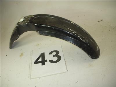 1995 RM250 250 SUZUKI FRONT FENDER PLASTIC BLACK USED WF-43 (V2)