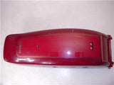 1996-06 XVS650 CUSTOM 650 YAMAHA RED MAROON REAR FENDER USED 12821-43 (DONN-C2)