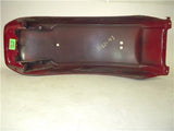 1996-06 XVS650 CUSTOM 650 YAMAHA RED MAROON REAR FENDER USED 12821-43 (DONN-C2)