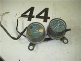 1972 CL450 450 HONDA SPEEDOMETER TACHOMETER W/ MOUNT GAUGE USED WG-44 (Q4)