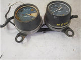 1972 CL450 450 HONDA SPEEDOMETER TACHOMETER W/ MOUNT GAUGE USED WG-44 (Q4)