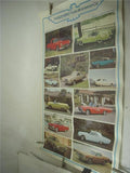 FORD THUNDERBIRD AUTO POSTER 37X25 USED PO-44 COLLECTIBLE (f17)