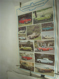 FORD THUNDERBIRD AUTO POSTER 37X25 USED PO-44 COLLECTIBLE (f17)