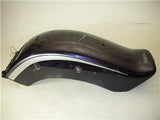 1996-06 XVS650 CUSTOM 650 YAMAHA PURPLE SILVER REAR FENDER USED 12821-44 (DONN-C2)
