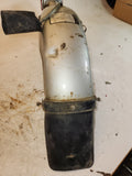 1970 CT1 175 YAMAHA REAR FENDER with Tail Light Rear Mud Guard USED 11626-45 C2/3
