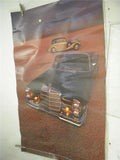 MERCEDES BENZ 540K SSK (2) AUTO POSTER 35X24 USED PO-45 COLLECTIBLE (f17)