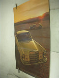 MERCEDES BENZ 540K SSK (2) AUTO POSTER 35X24 USED PO-45 COLLECTIBLE (f17)