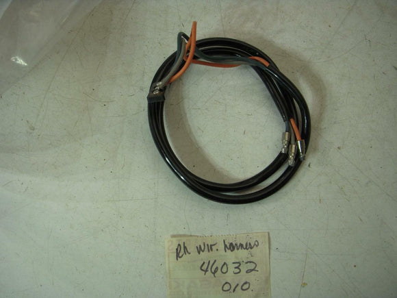 46032-012 1968-70 F3 BUSHWHACKER NOS KAWASAKI RIGHT BAR SWITCH WIRE HARNESS (red116)