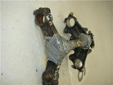 1979 XS1100 1100 (2H7) YAMAHA UPPER LOWER TRIPLE TREE SUSPENSION USED WTREE-46 (Q5-BIN4)