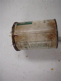QUAKER MAID MULTI-PURPOSE LITHIUM GREASE VINTAGE CAN 1 POUND USED COLLECTIBLE TIN (c46-wire)