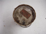 QUAKER MAID MULTI-PURPOSE LITHIUM GREASE VINTAGE CAN 1 POUND USED COLLECTIBLE TIN (c46-wire)
