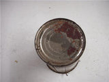 QUAKER MAID MULTI-PURPOSE LITHIUM GREASE VINTAGE CAN 1 POUND USED COLLECTIBLE TIN (c46-wire)