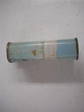 COX THIMBLE-DRONE GLOW FUEL TIN VINTAGE CAN 1/2 PINT USED COLLECTIBLE TIN (c46-wire)