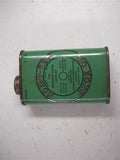 NOR-V-GEN SHOE OIL TIN VINTAGE COLLECTOR CAN 7 OUNCE USED COLLECTIBLE TIN (c46-wire)