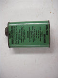 NOR-V-GEN SHOE OIL TIN VINTAGE COLLECTOR CAN 7 OUNCE USED COLLECTIBLE TIN (c46-wire)