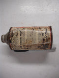 PHILLIPS 66 HEAVY DUTY BRAKE FLUID CONE TOP TIN VINTAGE CAN 12 OUNCE USED COLLECTIBLE TIN (c46-wire)