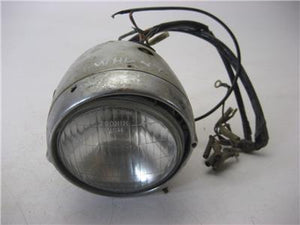 1970's Rockford BS100 Headlight Bucket Grey W/ Trim Ring Used WHL-47 (V3)