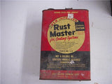 RUST MASTER PART NO 5-D FOR COOLING TIN VINTAGE CAN 1 GALLON USED COLLECTIBLE TIN (c47)