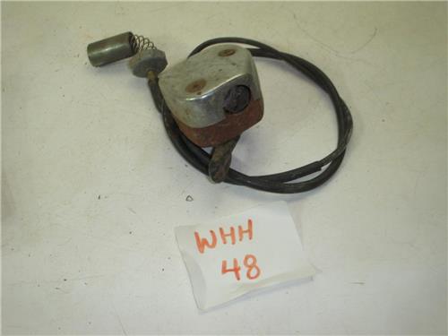 1983 ATC185S 185S Honda ATV HANDLEBAR Thumb Throttle W/ Carb Slide Used WHH-48 (Q3)