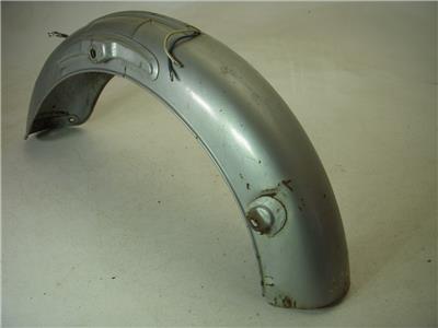 1966 CA95 BENLY 160 HONDA REAR FENDER SILVER Used GF-04 (S2)