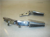 1991 Yamaha XV1100 1100 Virago REAR PEGS WITH MOUNTS (2) USED XV1100S-04 (E47)