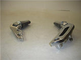 1991 Yamaha XV1100 1100 Virago REAR PEGS WITH MOUNTS (2) USED XV1100S-04 (E47)