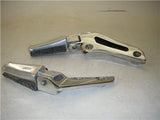 1991 Yamaha XV1100 1100 Virago REAR PEGS WITH MOUNTS (2) USED XV1100S-04 (E47)