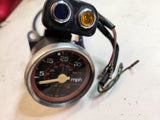 1985-86 Honda Gyro Scooter Speedometer with Cable & Mount used 9425-04 D36