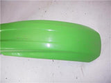 1995 KX125 125 KAWASAKI FRONT FENDER PLASTIC GREEN USED WF-50 (V2)