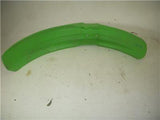 1995 KX125 125 KAWASAKI FRONT FENDER PLASTIC GREEN USED WF-50 (V2)