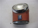 1965 Yamaha YGS1 Headlight Bucket Red W/ Trim Ring & Gauge Y-31 Used WHL-50 (V3)