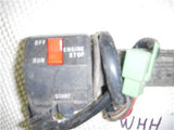 1987-92 EX500 KAWASAKI RIGHT HANDLEBAR SWITCH STOP KILL START USED WHH-51 (Q3)