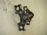 1978 DT125 DT125E 125 YAMAHA UPPER LOWER TRIPLE TREE SUSPENSION USED WTREE-51 (Q5-BIN5)