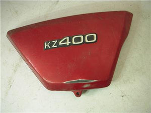 1978 Kawasaki KZ400 400 RIGHT Side Cover used SC-525 (L-TOP)