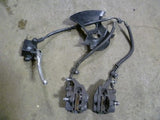 2004 Yamaha FJR1300 Front Brake Calipers Lines Master Cylinder USED K1197-52 (n20-21)