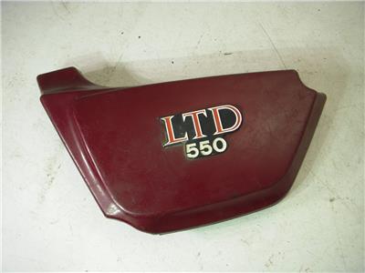 1980-83 Kawasaki KZ550 LTD KZ 550 Left Side Cover used SC-531 (L-TOP)