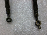 2002 Kawasaki ZR1200 ZRX1200A Front Brake Lines with Splitter used K1974-54 (M9)