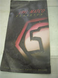 1991 MATCO CLASSICS CALENDAR 50TH ANNIVERSARY AUTO POSTER 22X12 USED PO-56 COLLECTIBLE (f17)