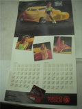 1991 MATCO CLASSICS CALENDAR 50TH ANNIVERSARY AUTO POSTER 22X12 USED PO-56 COLLECTIBLE (f17)