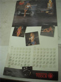 1991 MATCO CLASSICS CALENDAR 50TH ANNIVERSARY AUTO POSTER 22X12 USED PO-56 COLLECTIBLE (f17)