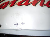 1988-92 GSX600F 600 KATANA WHITE SUZUKI RIGHT FAIRING COWL USED WSBP-58 (U4)