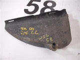 1977 GS400 400 SUZUKI Used LEFT Side Cover Body Cover WSC-58 (Q4)