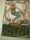 MEDAL MAIDENS CALENDAR AUTO POSTER 22X12 USED PO-59 COLLECTIBLE (f17)