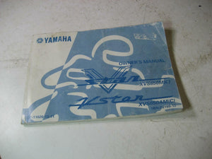 2000 XVS650 AM (C) YAMAHA OWNERS MANUAL 5BN-28199 BOOK (blue-2)