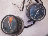 1972 CB350 350 HONDA SPEEDOMETER TACHOMETER GAUGE USED WG-60 (Q4)