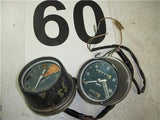 1972 CB350 350 HONDA SPEEDOMETER TACHOMETER GAUGE USED WG-60 (Q4)