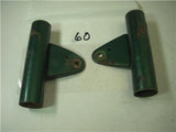 1970 Yamaha CT1 175 AT1 125 Pair Green Fork Ears Headlight Mounts Used WEAR-60 V2