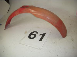 1982 CR125 125 HONDA FRONT FENDER Preston Petty PLASTIC RED USED WF-61 (V2)